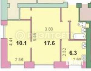 2-к квартира, вторичка, 42м2, 5/5 этаж