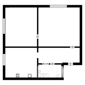 2-к квартира, вторичка, 40м2, 5/5 этаж