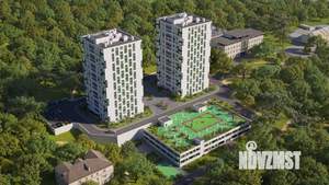 1-к квартира, строящийся дом, 40м2, 15/16 этаж