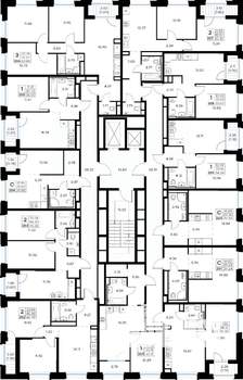 2-к квартира, вторичка, 50м2, 3/16 этаж