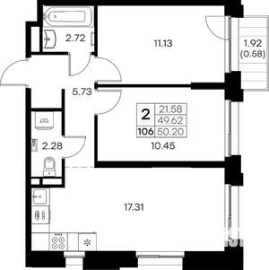 Фото квартиры на продажу (1)