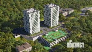 1-к квартира, строящийся дом, 40м2, 5/16 этаж