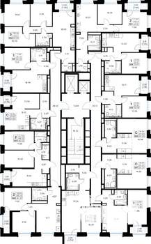 2-к квартира, вторичка, 45м2, 11/16 этаж