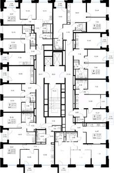 2-к квартира, вторичка, 51м2, 8/16 этаж