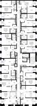 2-к квартира, вторичка, 49м2, 3/16 этаж