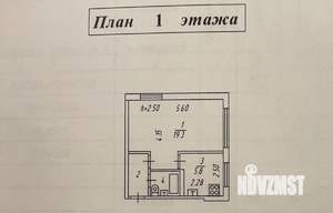 1-к квартира, вторичка, 31м2, 2/5 этаж