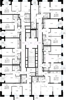 3-к квартира, вторичка, 64м2, 4/16 этаж