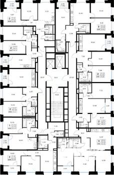 2-к квартира, вторичка, 51м2, 2/16 этаж